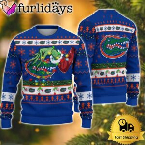 NCAA Florida Gators Merry Christmas Grinch…