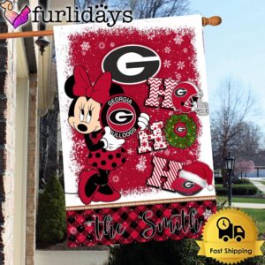 NCAA Georgia Bulldogs Minnie HOHOHO Christmas…