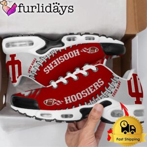 NCAA Indiana Hoosiers Football Custom Air Max Plus Shoes