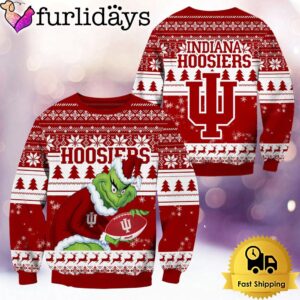 NCAA Indiana Hoosiers Grinch Custom Name…