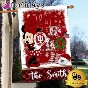 NCAA Indiana Hoosiers Minnie HOHOHO Christmas…