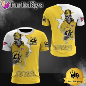 NCAA Iowa Hawkeyes Halloween Skeleton All…