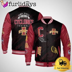 NCAA Iowa State Cyclones Football Baseball Jacket