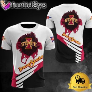 NCAA Iowa State Cyclones Logo Team All Over Print T Shirt