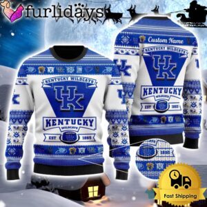 NCAA Kentucky Wildcats Logo Custom Name…