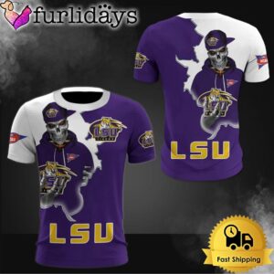 NCAA LSU Tigers football Halloween Skeleton…