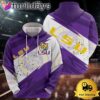 NCAA LSU Tigers Legendary Logo All Over Print Hoodie