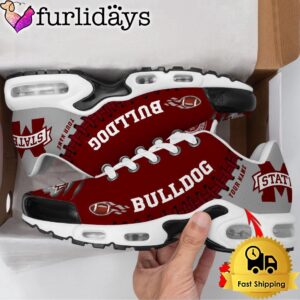 NCAA Mississippi State Bulldogs Football Custom Air Max Plus Shoes