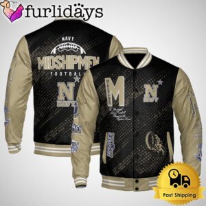 NCAA Navy Midshipmen Football Baseball Jacket