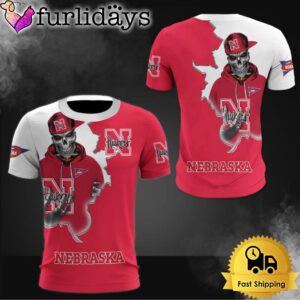 NCAA Nebraska Cornhuskers Halloween Skeleton All…