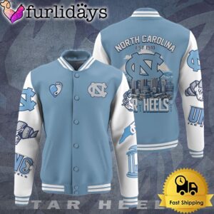 NCAA North Carolina Tar Football City 1910 Baseball Jacket