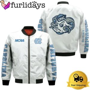 NCAA North Carolina Tar Heels Mascot Bomber Jacket