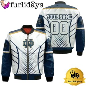 NCAA Notre Dame Fighting Irish Fans Personalized Bomber Jacket