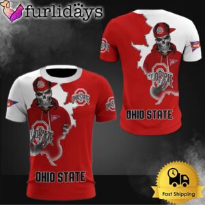 NCAA Ohio State Buckeyes Halloween Skeleton…