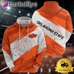 NCAA Oklahoma State Cowboys Legendary Logo All Over Print Hoodie