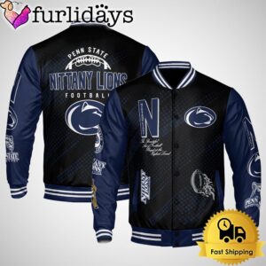 NCAA Penn State Nittany Lions Football Baseball Jacket