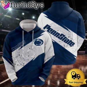 NCAA Penn State Nittany Lions Legendary Logo All Over Print Hoodie