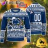 NCAA Penn State Nittany Lions Logo Football Ugly Christmas Sweater