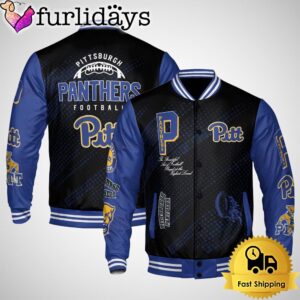 NCAA Pittsburgh Panthers Football Baseball Jacket