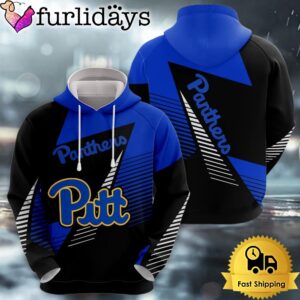 NCAA Pittsburgh Panthers Football Logo 3D Hoodie