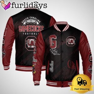 NCAA South Carolina Gamecocks Football Baseball Jacket