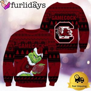 NCAA South Carolina Gamecocks Grinch Custom…