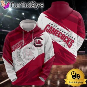 NCAA South Carolina Gamecocks Legendary Logo All Over Print Hoodie