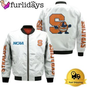 NCAA Syracuse Orange Bomber Jacket Bomber…