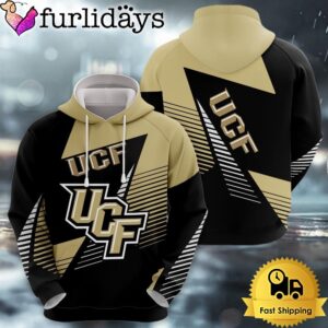 NCAA UCF Knights Football Logo 3D Hoodie