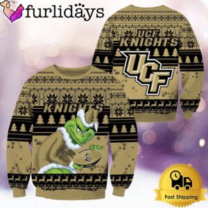 NCAA UCF Knights Grinch Custom Name…