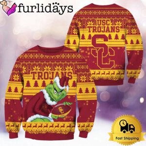 NCAA USC Trojans Grinch Custom Name…