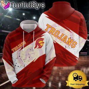 NCAA USC Trojans Legendary Logo All Over Print Hoodie