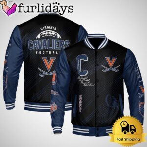 NCAA Virginia Cavaliers Football Baseball Jacket