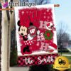 NCAA Wisconsin Badgers Minnie HOHOHO Christmas Flag