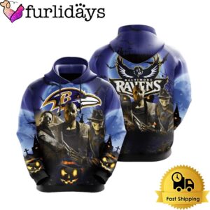 NFL Baltimore Ravens Horror Halloween 3D…