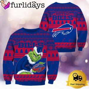 NFL Buffalo Bills Grinch Custom Name…