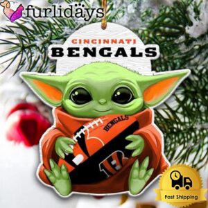 NFL Cincinnati Bengals Baby Yoda Christmas…