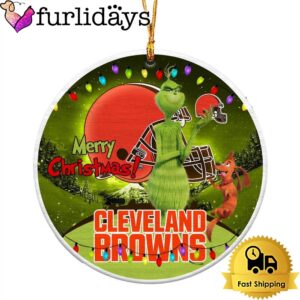 NFL Cleveland Browns Funny Grinch Merry…