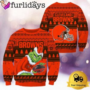 NFL Cleveland Browns Grinch Custom Name…