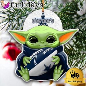 NFL Dallas Cowboys Baby Yoda Christmas…