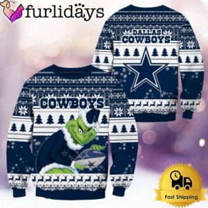 NFL Dallas Cowboys Grinch Custom Name…