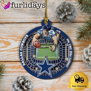 NFL Dallas Cowboys StadiumView Layered Wood…