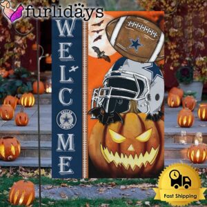 NFL Dallas Cowboys Welcome Halloween Garden…