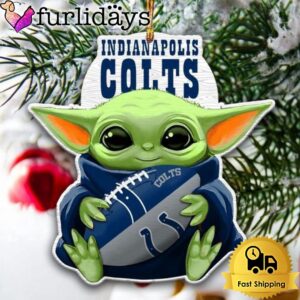 NFL Indianapolis Colts Baby Yoda Christmas…