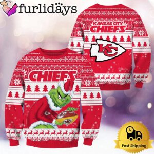 NFL Kansas City Chiefs Grinch Custom…