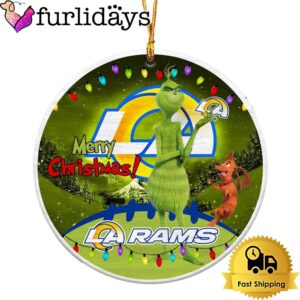 NFL Los Angeles Rams Funny Grinch…