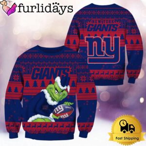 NFL New York Giants Grinch Custom…