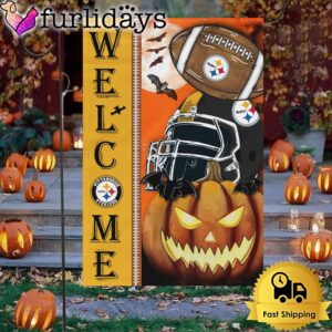 NFL Pittsburgh Steelers Welcome Halloween Garden…