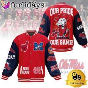 Ole Miss Rebels Basketball Our Game Baseball Jacket