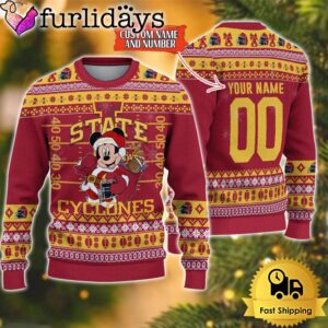 Personalized NCAA Iowa State Cyclones Mickey…